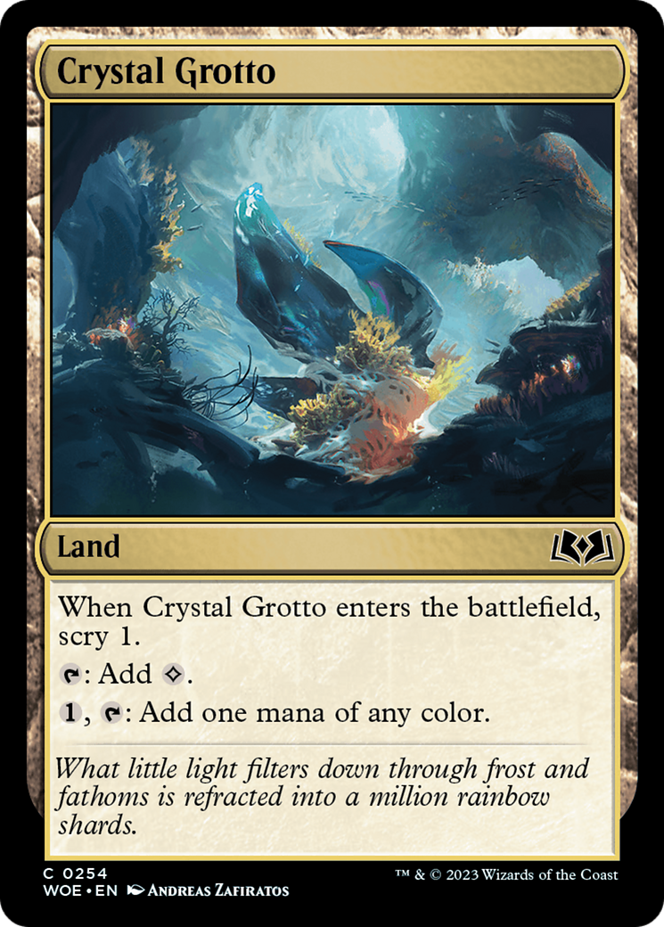 Crystal Grotto [Wilds of Eldraine] | Odin's Place