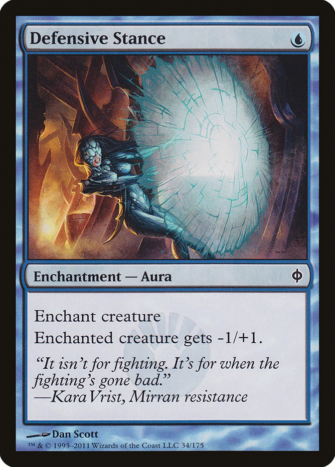 Defensive Stance (34) [New Phyrexia] | Odin's Place