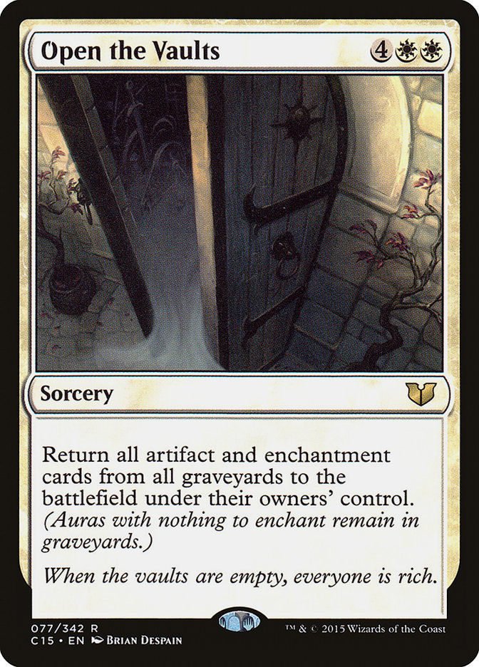 Open the Vaults (77) [Commander 2015] | Odin's Place