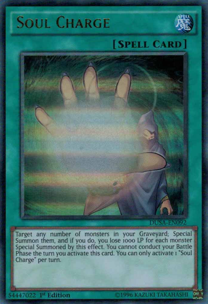 Soul Charge [DUSA-EN092] Ultra Rare | Odin's Place