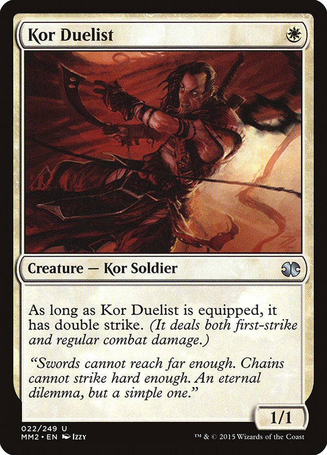 Kor Duelist (22) [Modern Masters 2015] | Odin's Place