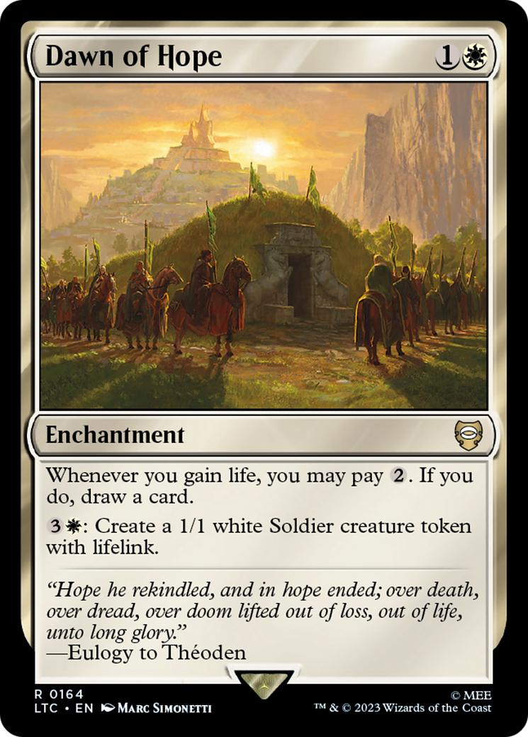 Dawn of Hope [The Lord of the Rings: Tales of Middle-Earth Commander] | Odin's Place
