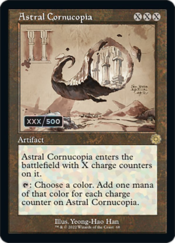 Astral Cornucopia (Retro Schematic) (Serialized) [The Brothers' War Retro Artifacts] | Odin's Place