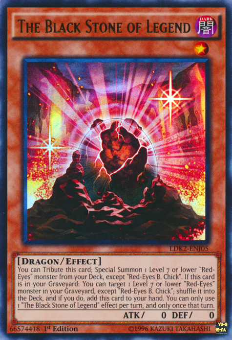 The Black Stone of Legend [LDK2-ENJ05] Ultra Rare | Odin's Place