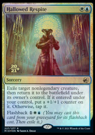 Hallowed Respite [Innistrad: Midnight Hunt Prerelease Promos] | Odin's Place