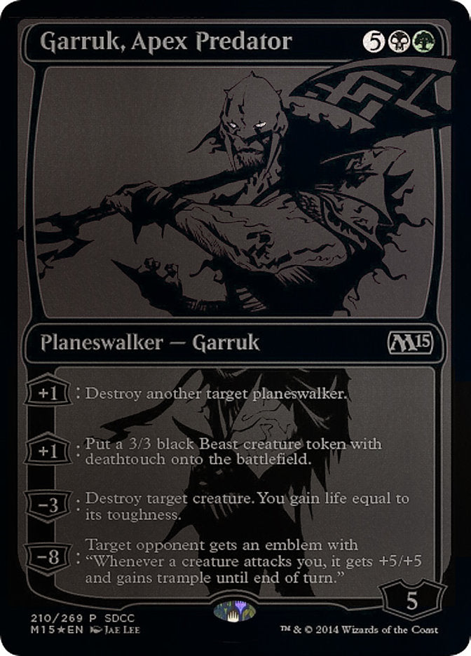 Garruk, Apex Predator (210) [San Diego Comic-Con 2014] | Odin's Place