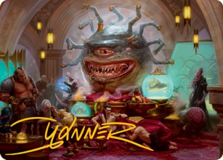 Xanathar, Guild Kingpin Art Card (Gold-Stamped Signature) [Dungeons & Dragons: Adventures in the Forgotten Realms Art Series] | Odin's Place