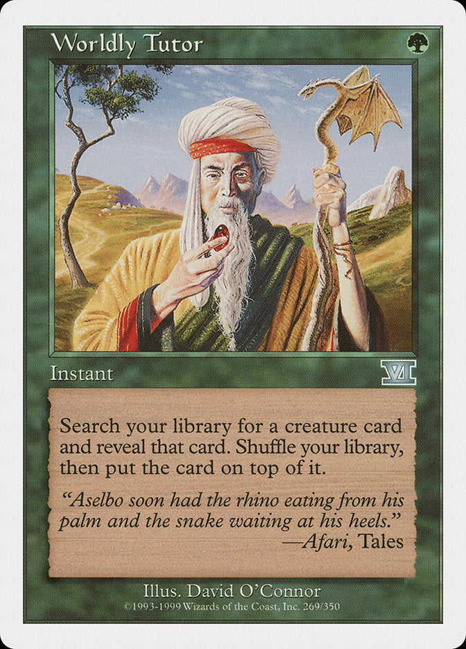 Worldly Tutor (269) [Classic Sixth Edition] | Odin's Place