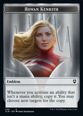 Rowan Kenrith Emblem // Copy Double-Sided Token [Commander Legends: Battle for Baldur's Gate Tokens] | Odin's Place
