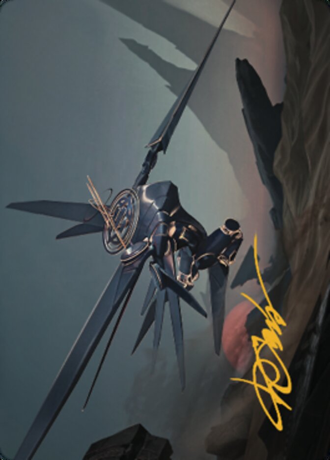 Steel Seraph Art Card (Gold-Stamped Signature) [The Brothers' War Art Series] | Odin's Place