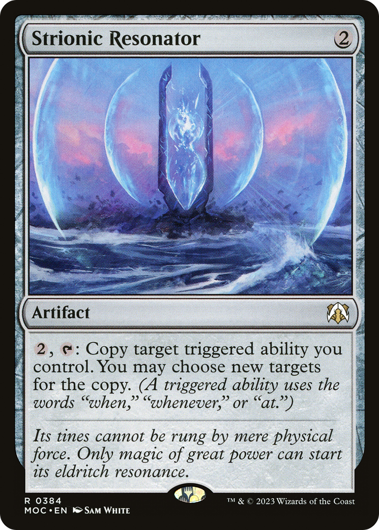Strionic Resonator [March of the Machine Commander] | Odin's Place