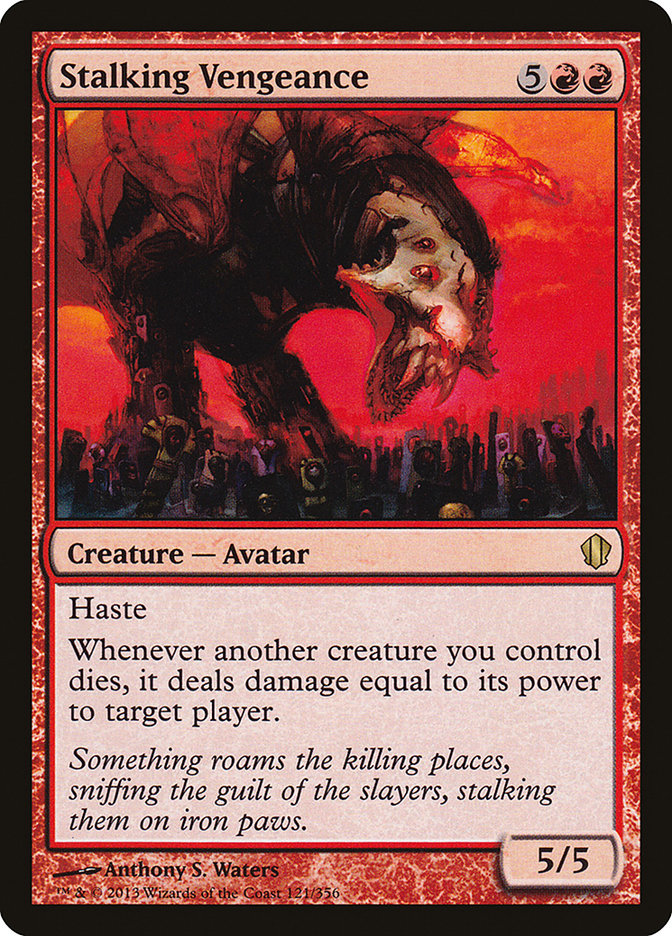 Stalking Vengeance (121) [Commander 2013] | Odin's Place
