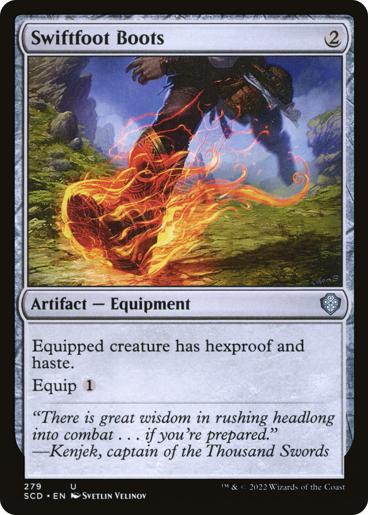 Swiftfoot Boots [Starter Commander Decks] | Odin's Place