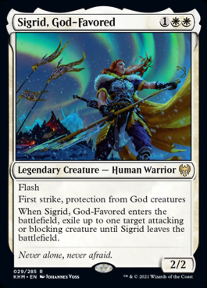 Sigrid, God-Favored [Kaldheim] | Odin's Place