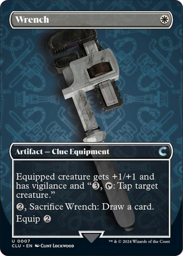 Wrench (Borderless) [Ravnica: Clue Edition] | Odin's Place