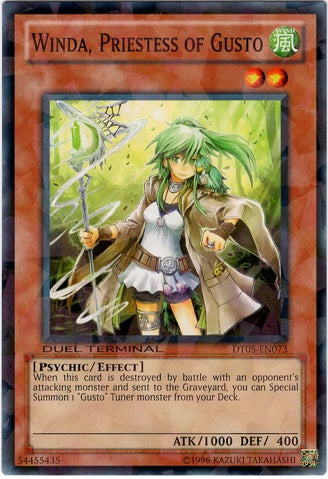 Winda, Priestess of Gusto [DT05-EN073] Common | Odin's Place