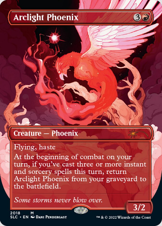 Arclight Phoenix (Borderless) [Secret Lair 30th Anniversary Countdown Kit] | Odin's Place