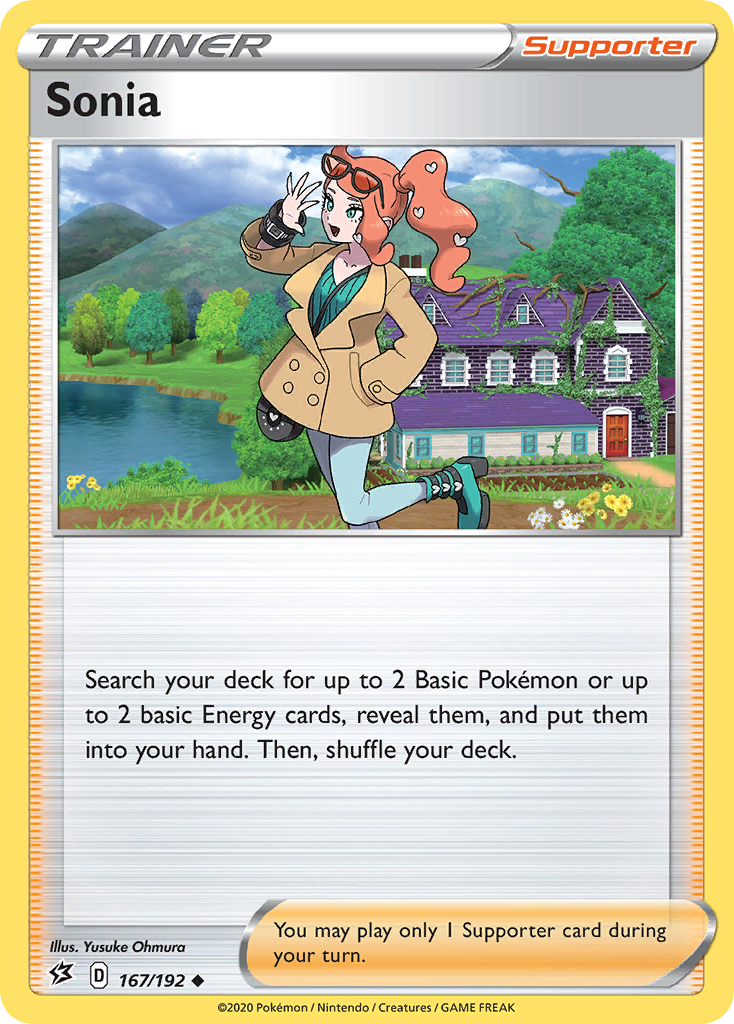 Sonia (167/192) [Sword & Shield: Rebel Clash] | Odin's Place