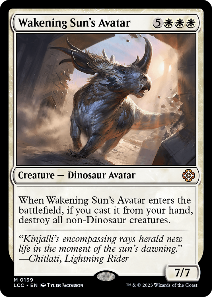 Wakening Sun's Avatar [The Lost Caverns of Ixalan Commander] | Odin's Place