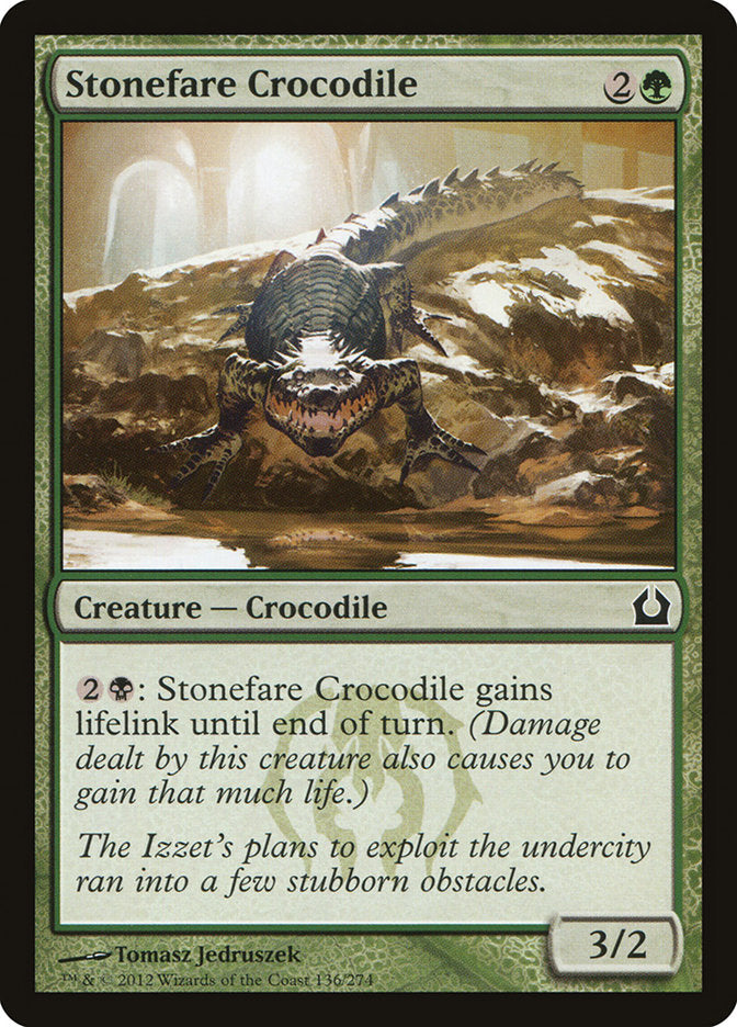 Stonefare Crocodile (136) [Return to Ravnica] | Odin's Place