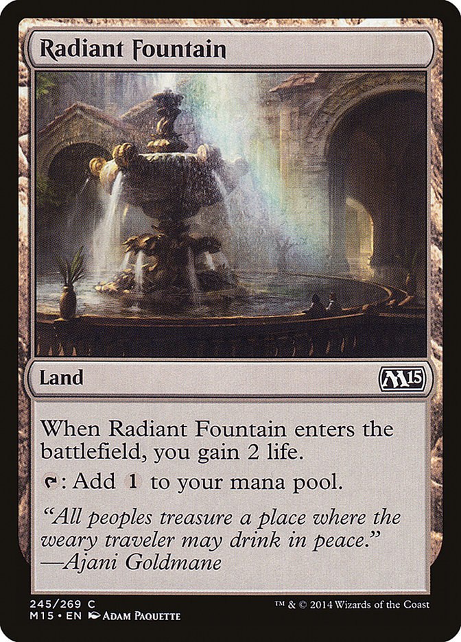 Radiant Fountain (245) [Magic 2015] | Odin's Place