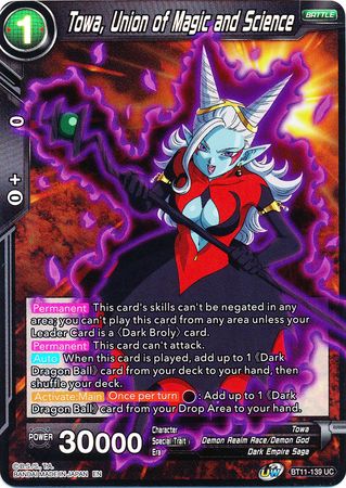 Towa, Union of Magic and Science (BT11-139) [Vermilion Bloodline 2nd Edition] | Odin's Place
