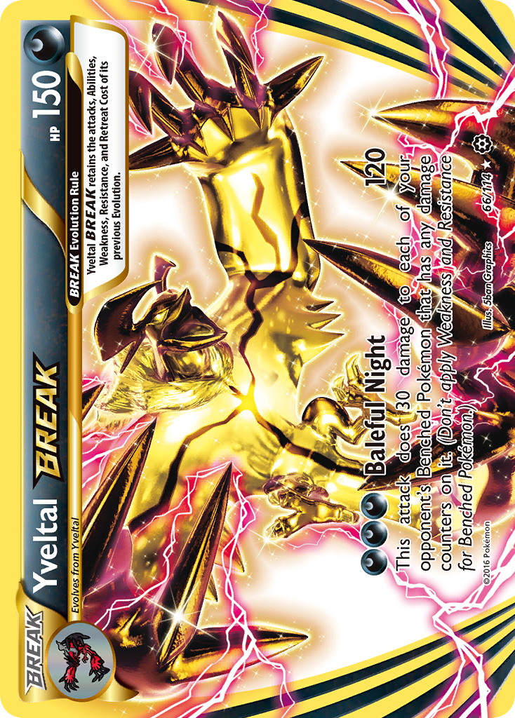 Yveltal BREAK (66/114) [XY: Steam Siege] | Odin's Place