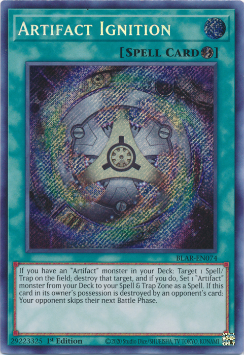 Artifact Ignition [BLAR-EN074] Secret Rare | Odin's Place