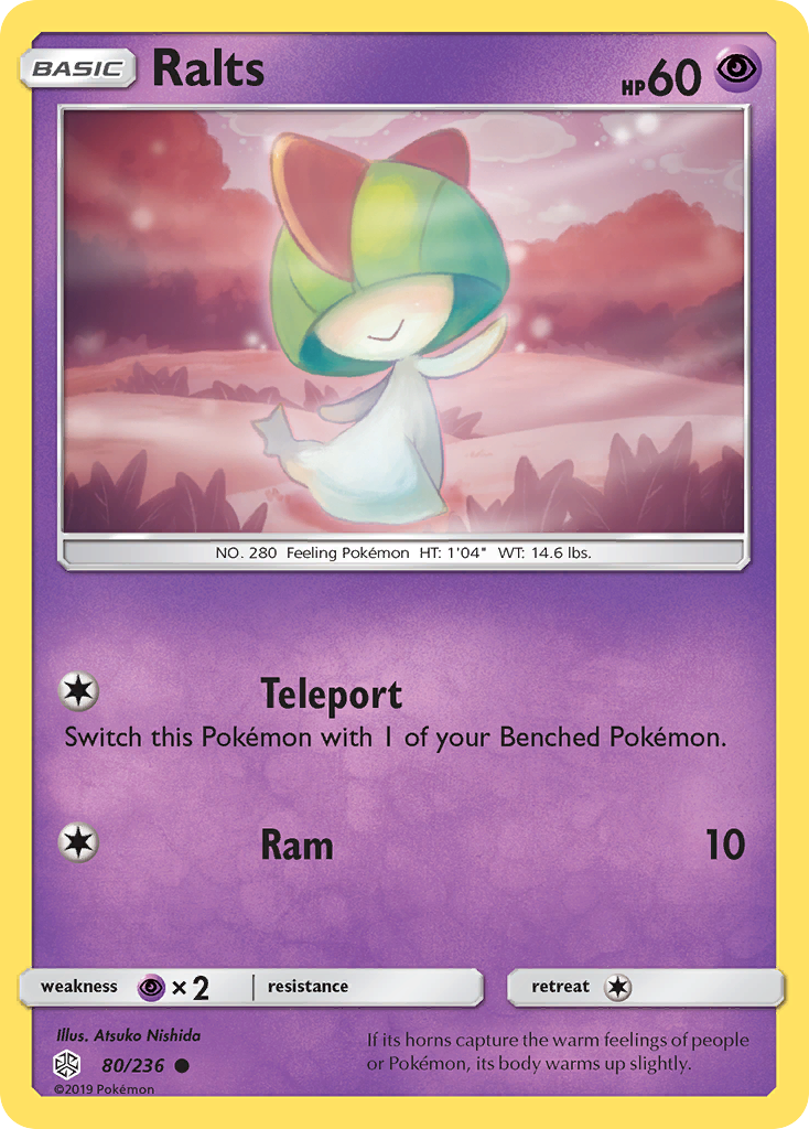 Ralts (80/236) [Sun & Moon: Cosmic Eclipse] | Odin's Place