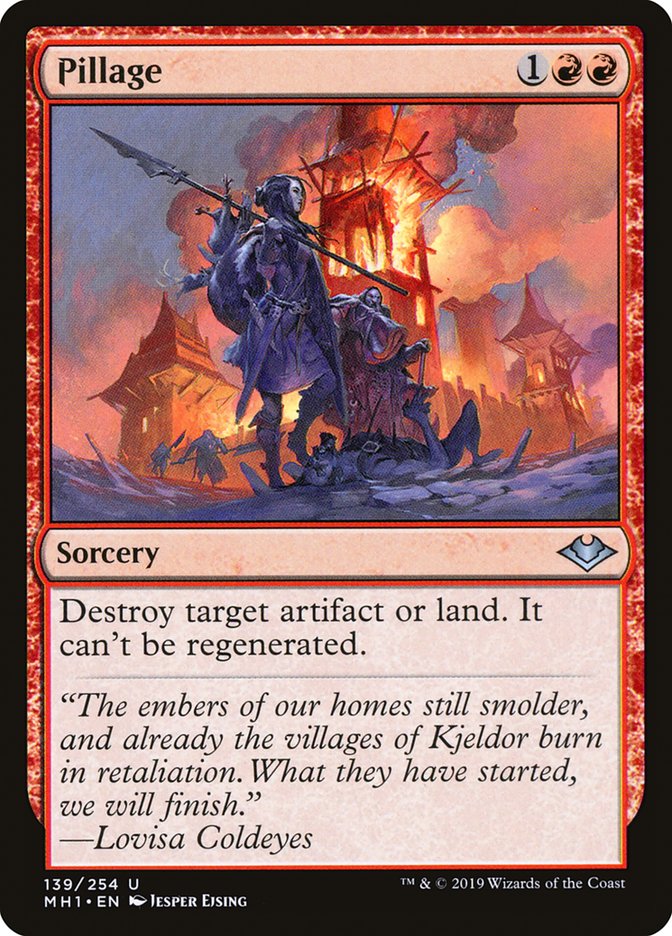Pillage (139) [Modern Horizons] | Odin's Place