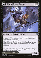 Blackbloom Rogue // Blackbloom Bog [Zendikar Rising] | Odin's Place