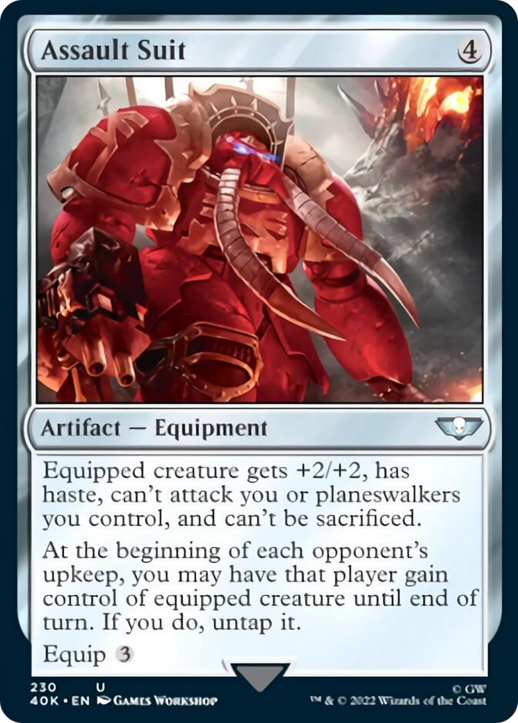 Assault Suit (Surge Foil) [Warhammer 40,000] | Odin's Place