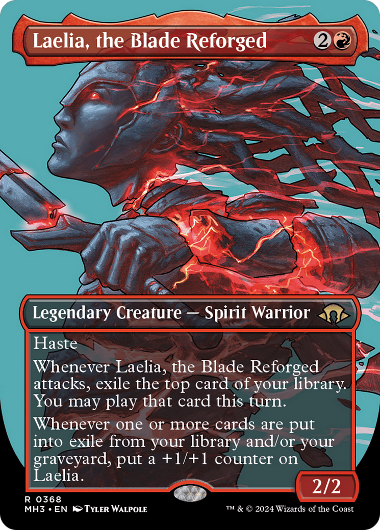 Laelia, the Blade Reforged (Borderless) [Modern Horizons 3] | Odin's Place