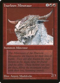 Hurloon Minotaur (39843) (Oversized) [Oversize Cards] | Odin's Place