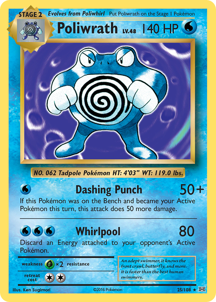 Poliwrath (25/108) [XY: Evolutions] | Odin's Place