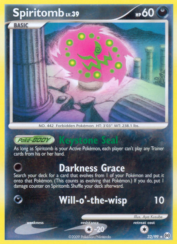 Spiritomb (32/99) [Platinum: Arceus] | Odin's Place