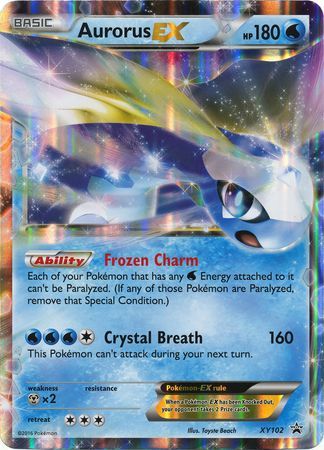 Aurorus EX (XY102) (Jumbo Card) [XY: Black Star Promos] | Odin's Place