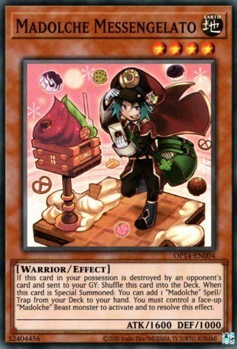 Madolche Messengelato [OP14-EN004] Super Rare | Odin's Place