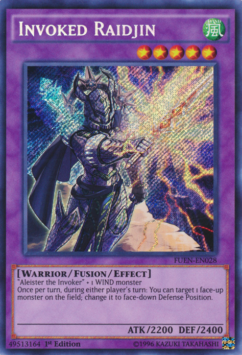 Invoked Raidjin [FUEN-EN028] Secret Rare | Odin's Place