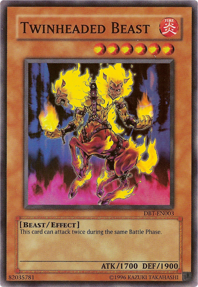 Twinheaded Beast [DBT-EN003] Super Rare | Odin's Place