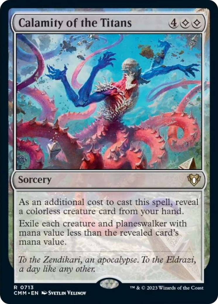 Calamity of the Titans [Commander Masters] | Odin's Place
