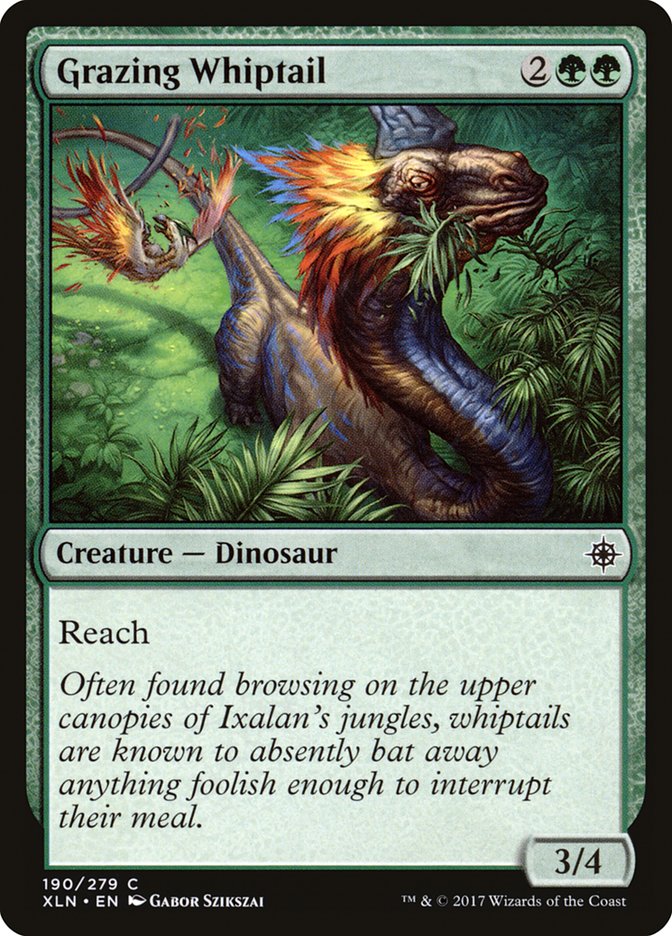 Grazing Whiptail (190) [Ixalan] | Odin's Place