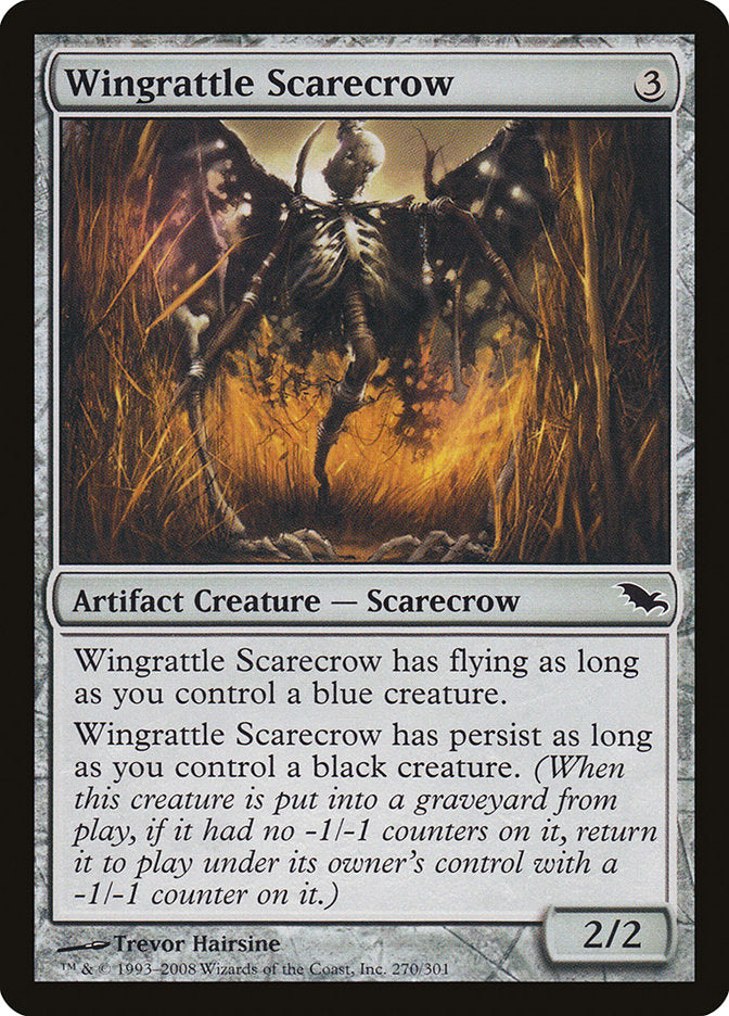 Wingrattle Scarecrow (270) [Shadowmoor] | Odin's Place