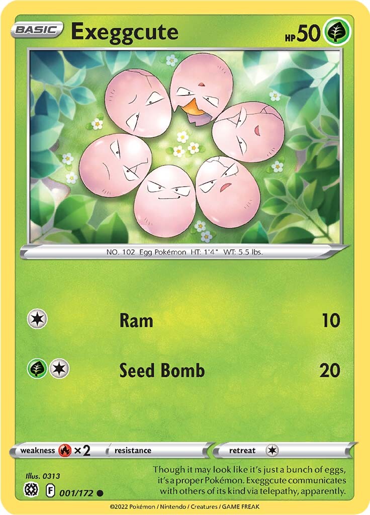 Exeggcute (001/172) [Sword & Shield: Brilliant Stars] | Odin's Place