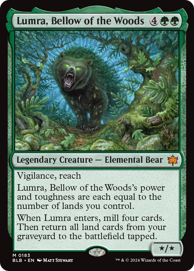 Lumra, Bellow of the Woods [Bloomburrow] | Odin's Place