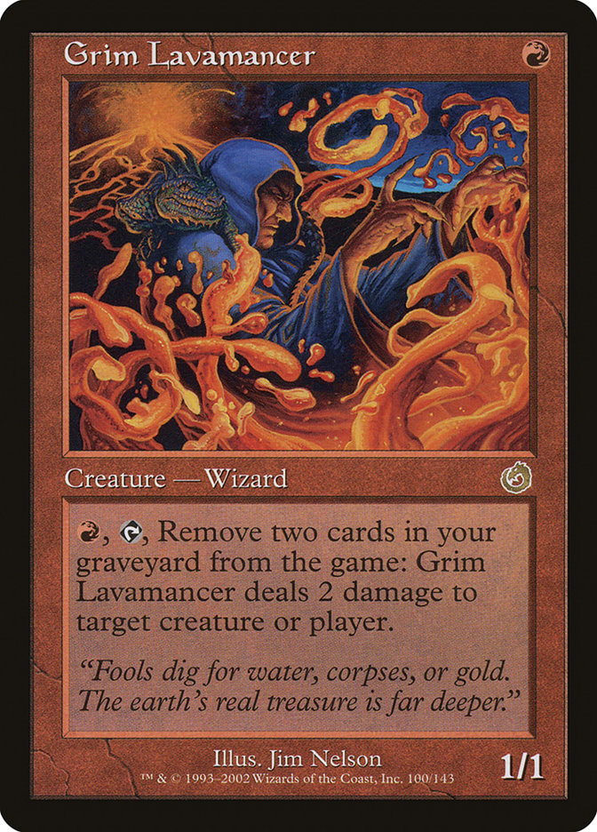 Grim Lavamancer (100) [Torment] | Odin's Place