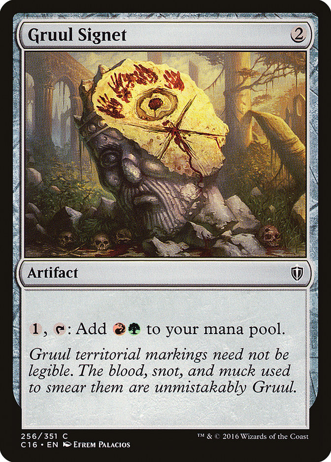 Gruul Signet (256) [Commander 2016] | Odin's Place