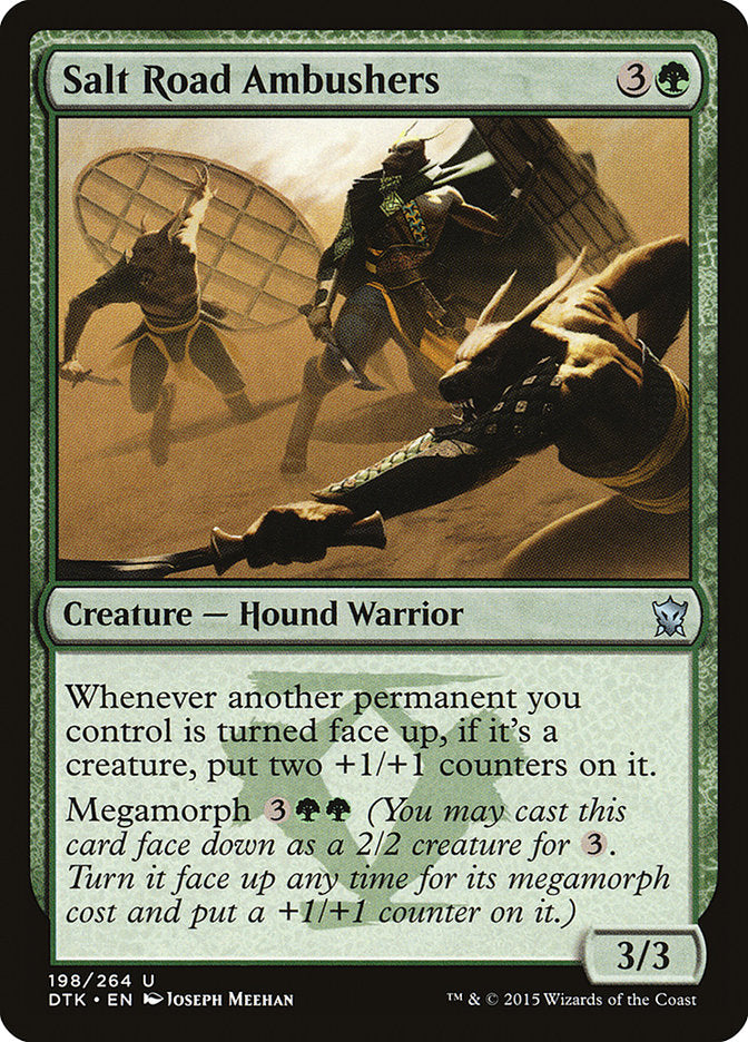 Salt Road Ambushers (198) [Dragons of Tarkir] | Odin's Place