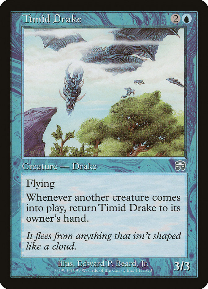 Timid Drake (111) [Mercadian Masques] | Odin's Place