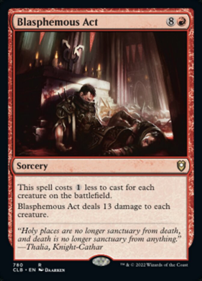 Blasphemous Act [Commander Legends: Battle for Baldur's Gate] | Odin's Place